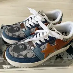 ◆激レア◆ BAPE COACH BAPE STA コラボ スニーカー 27