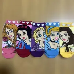 新品　ディズニープリンセス　子供用靴下　15センチ
