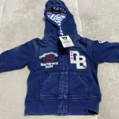 Danielle B ネイビーパーカー 80センチ