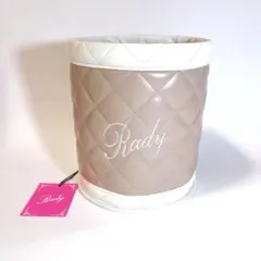 【新品・未使用／タグ付き】Rady バケツ型ポーチ ベージュ×ホワイト