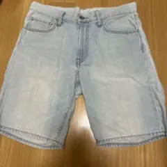 UNIQLO デニム ライトブルー ショートパンツ S