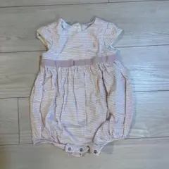 Ralph Lauren ストライプロンパース 12M