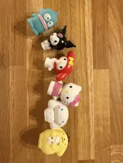 サンリオ　フィギュア　ソフビ　6体セット