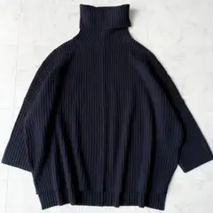 極美品✨ ドゥーズィエムクラス Over Size RIB タートルプルオーバー