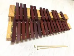 美品5万以上 SUZUKI 木琴 マレット付き SK-27K シロフォン打楽器