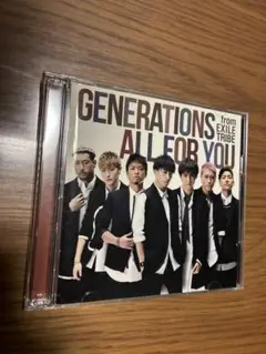 GENERATIONS ALL FOR YOU CD+DVD