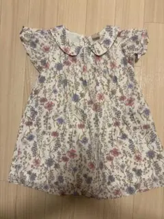 petit main 花柄ワンピース 100cm