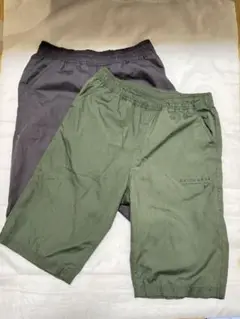 ハーフパンツ2枚組　160センチ