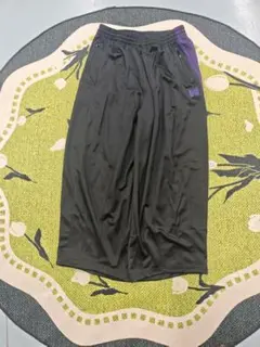【Needles】ヒザデルパンツ ワイドストレート 黒 S