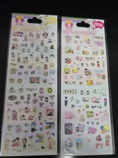 りぼん60周年　スケジュールシール　２枚セット