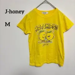 J-honey HOTCHIPS!! Tシャツ Mサイズ イエローc225