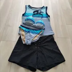 水着セット タンクトップ ショートパンツ 9M(４点)