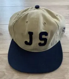 Jazzy Sport JSロゴキャップ ベージュ/ネイビー