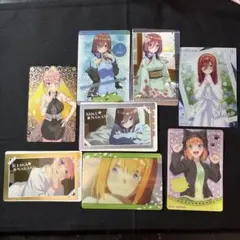 Miku Nakano トレーディングカード 8枚セット