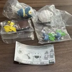 ポケモン みんなのカビゴン ガチャガチャ 4点セット
