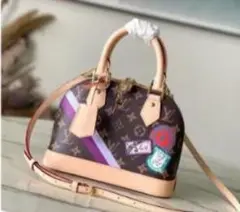 Louis Vuitton パッチ付きショルダーバッグ