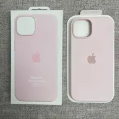 「新品未使用」iPhone 15 シリコンケース ライトピンク MagSafe