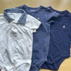 GAPロンパース3枚セット