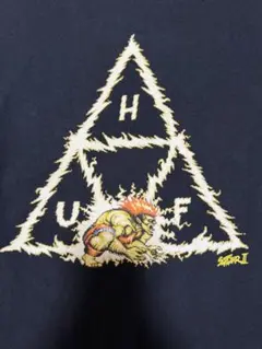 HUF ハフ カプコン ストリートファイター ブランカ Tシャツ L 黒