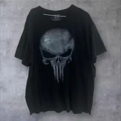 US古着 MARVEL マーベル 半袖Tシャツ ブラック 3XL