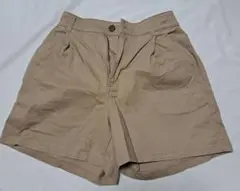 ベージュ ショートパンツ サイズS