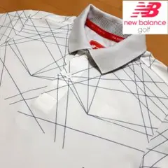ニューバランスゴルフ ゴルフウェア 半袖ポロシャツ サイズ4 Mサイズ 美品