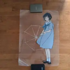 めばち　透明ポスター