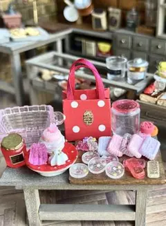 【ミニチュアスイーツ】ロータスオレオゼリィ♡clear pink