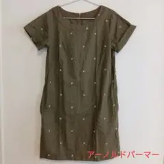 アーノルドパーマー　レディース　ワンピース　オリーブ　カーキ　Ｌ