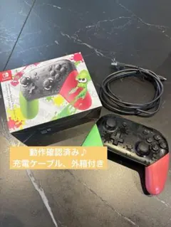 Switch純正プロコンスプラトゥーン2エディション