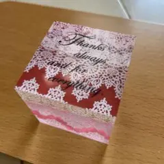 acrigrafico word cube メッセージギフト　ワードキューブ