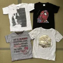 半袖Tシャツ　4枚セット　サイズ110 男女兼用　男の子　ユニバ　H&M レゴ