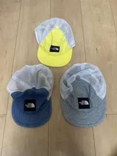ノースフェイス ベビー キャップ 帽子 3個セット ベビーフリーサイズ 美品
