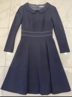 美品 トッカ ネイビーワンピース