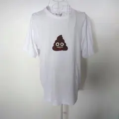 emoji うんち絵文字 Tシャツ LL