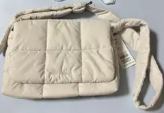 モノコムサ ボンディングショルダー ライトグレー 新品未使用 タグ付き