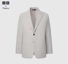 UNIQLO theory 感動ジャケット セットアップ可 グレー　ジャケット
