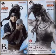 一番くじ NARUTO-ナルト- 波の国編　B賞　ラストワン賞　フィギュア2種