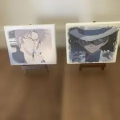 名探偵コナン絵画風2セット　沖矢昴&怪盗キッド