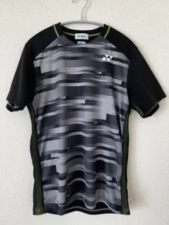 YONEX バドミントンシャツ Lサイズ グレー/ブラック