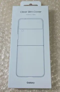 Galaxy純正■未開封品■Galaxy Z Flip4 ■クリアスリムカバー①