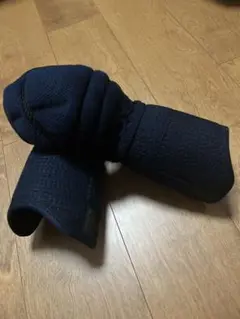 日向ブラック　小手　剣道　十字刺し　Lサイズ