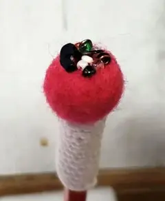 ハンドメイド　羊毛フェルト　鉛筆カバー