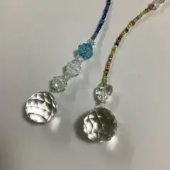 サンキャッチャー　チャーム　2本セット