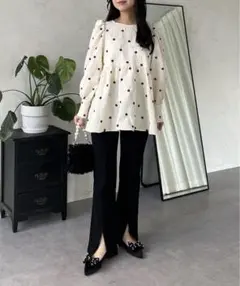 prose verse フロントスリットスーパーストレッチパンツ PL