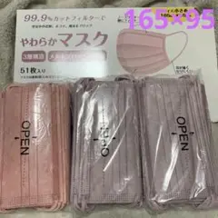 不織布マスク小さめ 51枚