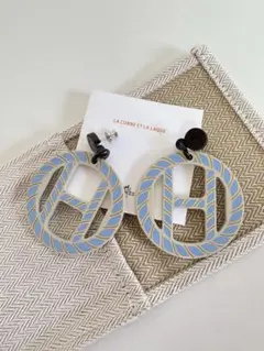 値下げ!新品未使用　Hエキップ★ピアス Sable HERMES ピアス 《Hエキップ》 | Hermès - エルメス-公式サイト