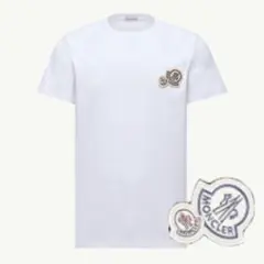 2025年最新】モンクレール MONCLER ダブルロゴ コットンTシャツ