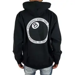 Stussy ステューシー プルオーバー かぶり パーカー 8BALL DOT