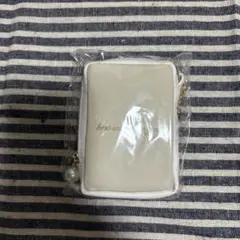バッグチャームポーチ ホワイト